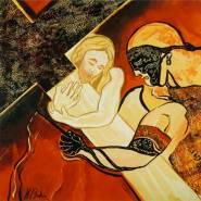 02 St 02 Jesus est charge de sa croix